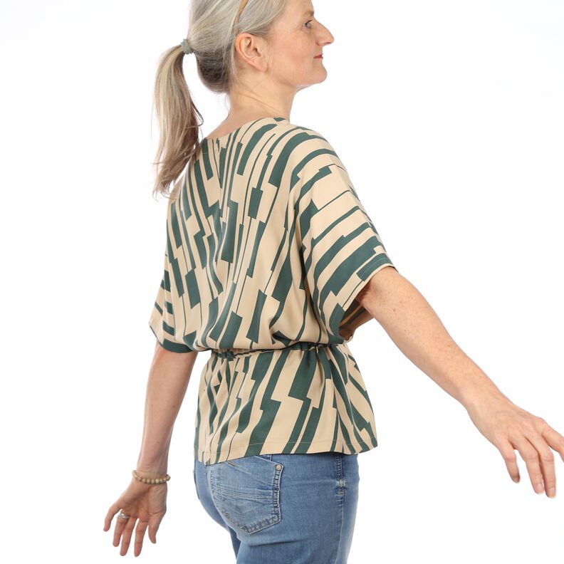 FRAU YUUKA - Bluse mit Gürtelbändchen XS-XXL image number 7