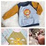 Babyshirt mini college boy Gr. 50-92 thumbnail number 1