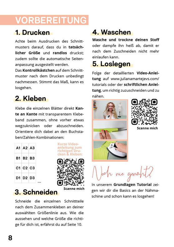 Schnittmuster nach Maß: Neckholder Top Damen image number 9