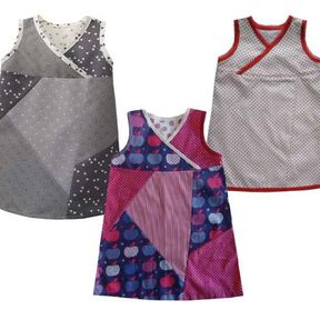 Kleid "Filiz", Schnittmuster und N&auml;hanleitung Gr. 110-152