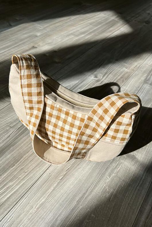 Patchwork Tasche Schnittmuster Schultertasche image number 5