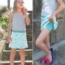 Kinder Rock mit Shorts Skort Hosenrock CERGAS ♥ Gr. 92-164 thumbnail number 3