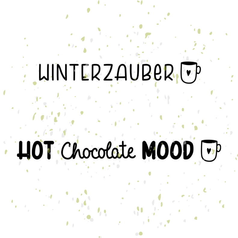 Winterzauber + Hot chocolate mood Plotterdatei | DIY Hunger image number 2