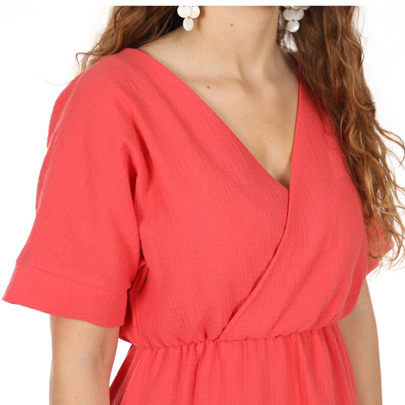 FRAU VITA  - Sommerkleid Wickeloptik  XS-XXL image number 4