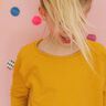 MONA - kurzer Raglansweater für Mädchen 98-152 thumbnail number 5
