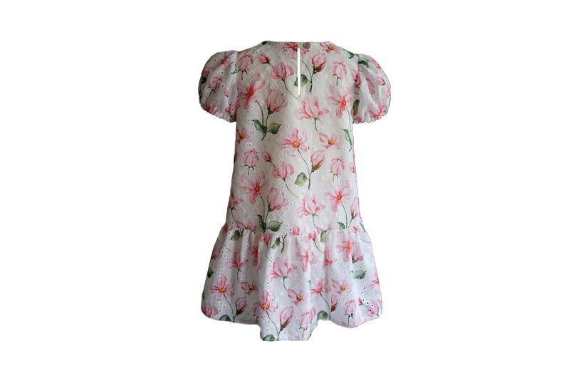 Schnitt und Anleitung Batistkleid gefüttert Gr. 74-128 image number 3