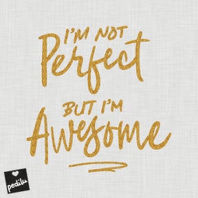Plotterdatei »But I'm Awesome«