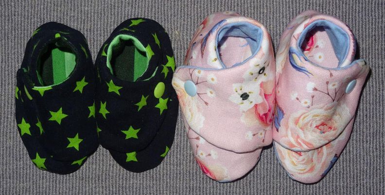 Babyschuhe nähen mit Schnittmuster in 4 Größen image number 2