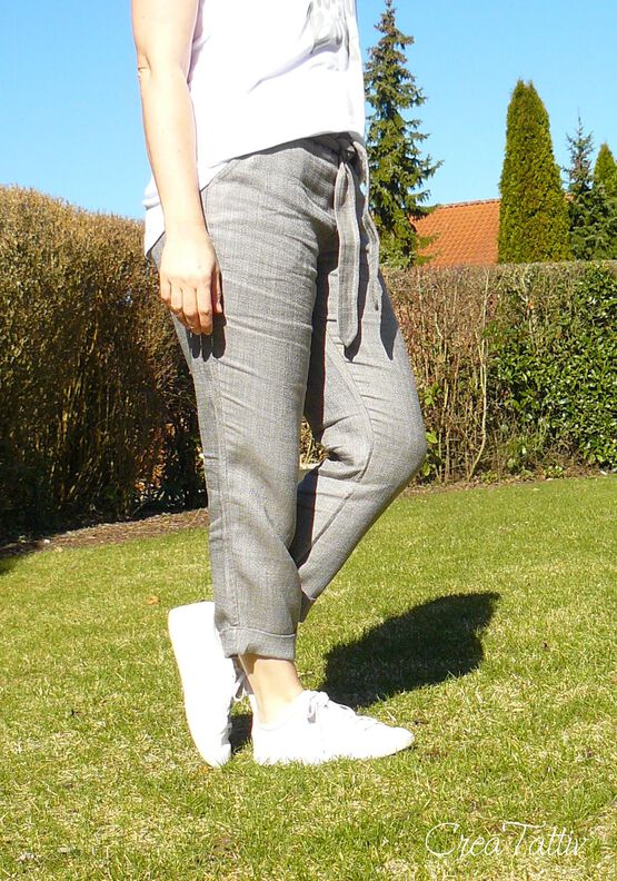 Ebook/Nähanleitung Hose Anike Damen, DIN A4 Gr. 32-48 image number 8