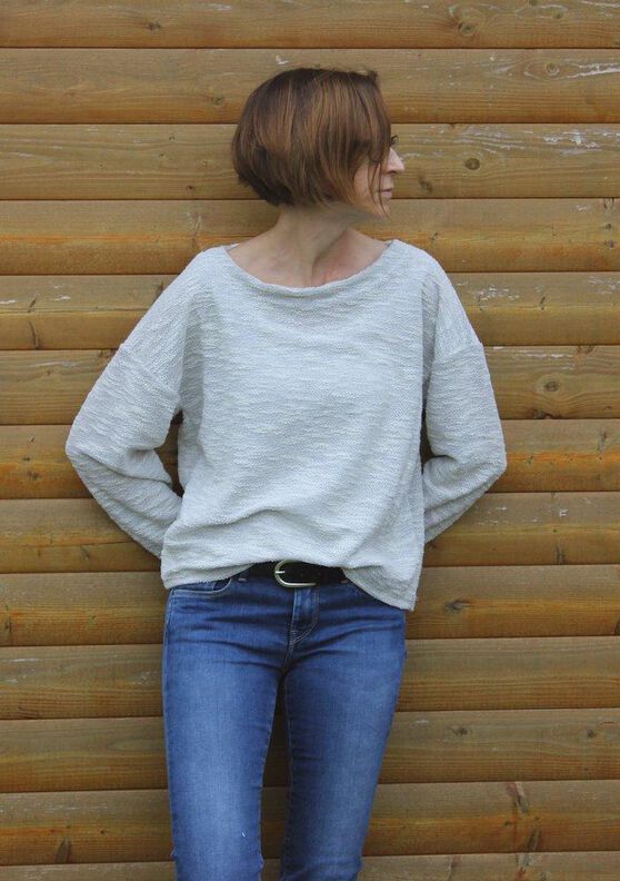 30 Minuten Damen Oversize Shirt MAREN GR. XS - XXXL image number 2
