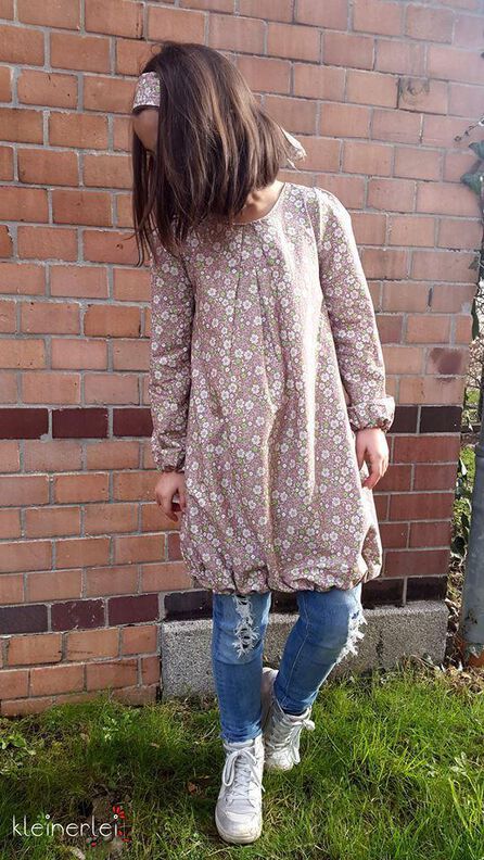 Liz Ballonkleid ♥ Bluse ♥ Tunika für Webware UND Jersey 74 bis 170 image number 5