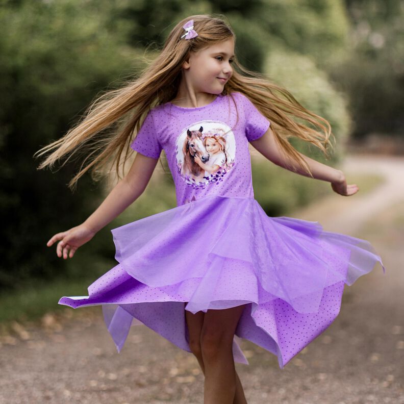 BEAMER + A0  lovely fast dress 74-164 Tüllkleid Drehkleid image number 2