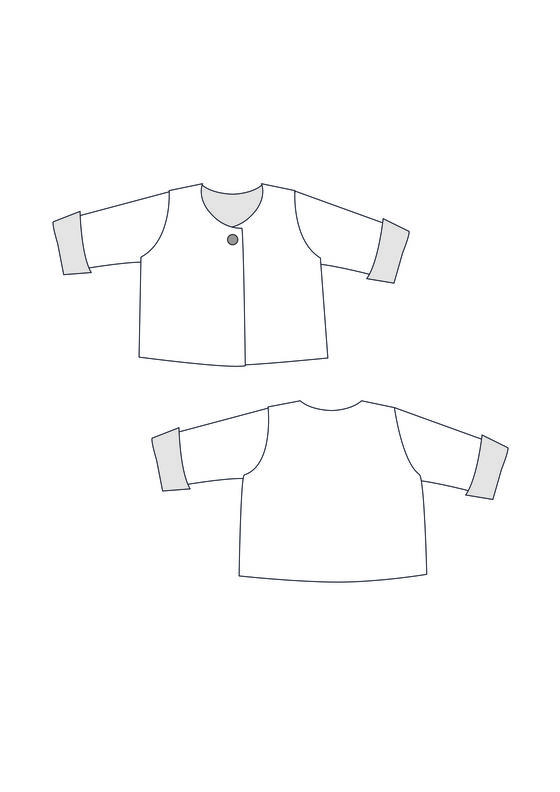 FILIPPA Schnittmuster Babyjacke, Wendejacke , Winterjacke image number 7