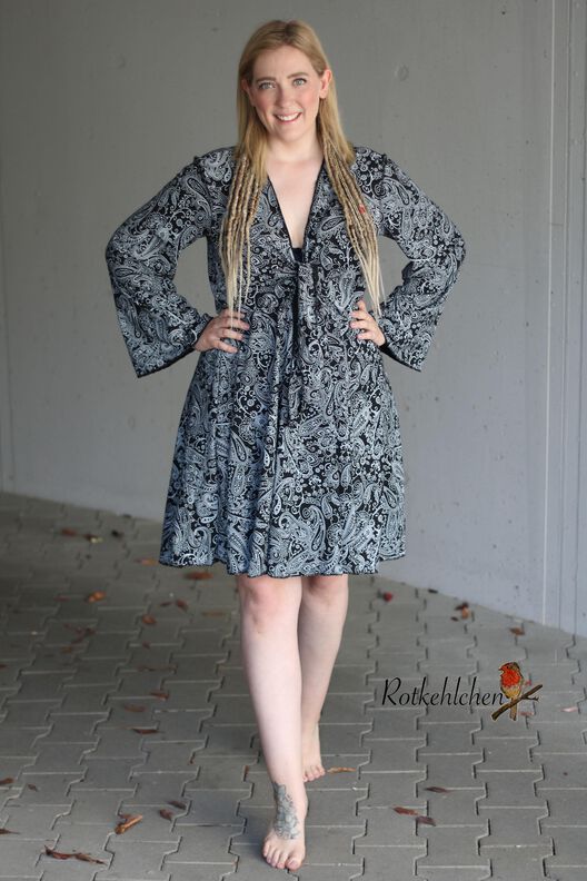 Kleid mit Knotendetail - A4 / A0 - GR. 34-50 image number 8