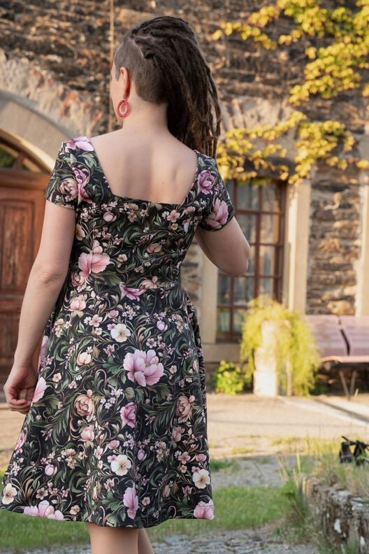 Vintage-Kleid Aurora mit Herzausschnitt image number 8