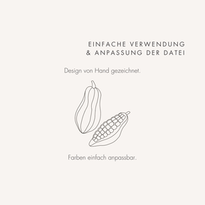 Plotter- und Laserdatei "CACOA" SVG PNG