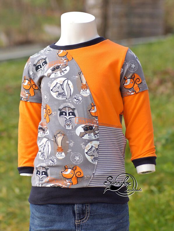 Pullover BABY MOON Gr. 56 - 92 inkl. A1 - Datei image number 3