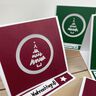 Plotterdatei Weihnachtskarte Tannenbaum thumbnail number 5
