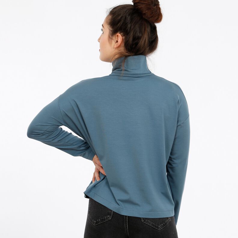 FRAU RETA - weites Rollragenshirt XS-XXL image number 9