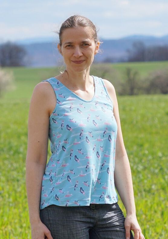 Shirt Sommer Top nähen mit Schnittmuster Beamer image number 4
