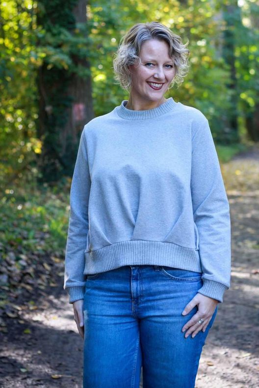 Kelly - Schnittmuster Pullover in 34-54 image number 6