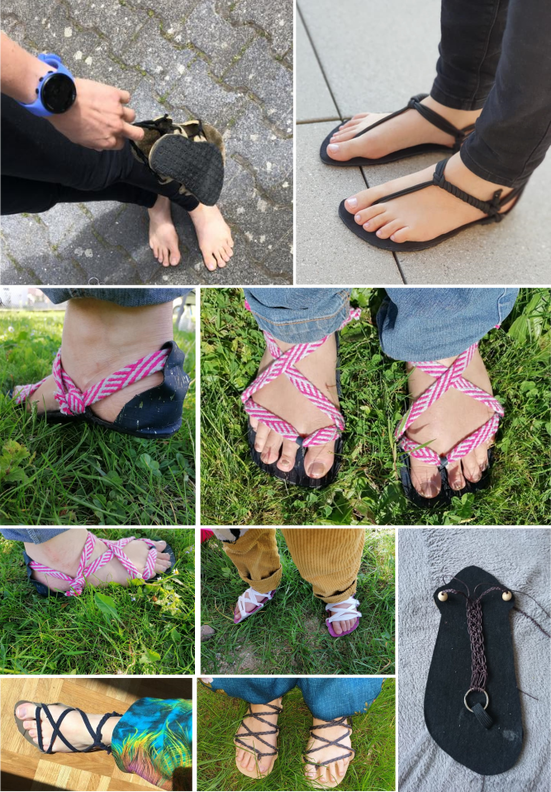 Huaraches - DIY Barfußsandalen Bastelanleitung image number 5