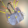 Helloween Tasche aus alten Jeans nähen, Katzentasche thumbnail number 4