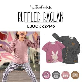 Ruffled Raglan | Schleiferlwerk | eBook | Größen 62-146