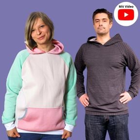 Unisex Hoodie TIBU ♥ Gr. XS-XXXL