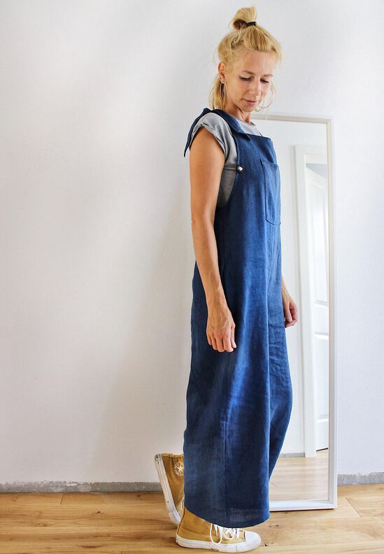 Jumpsuit "Leyla" lang und kurz Schnittmuster & Anleitung image number 2