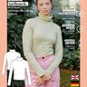 Rollkragen Pullover Schnittmuster für Damen, XS-XXXL thumbnail number 7