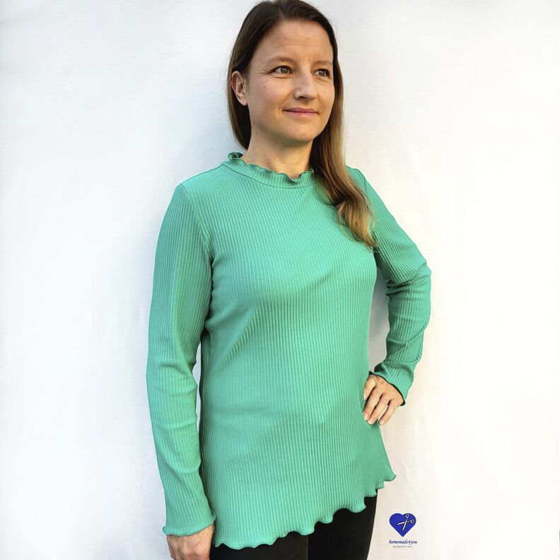 RIBSHIRT "FRU ELTJE" - Schnittmuster und Anleitung image number 4
