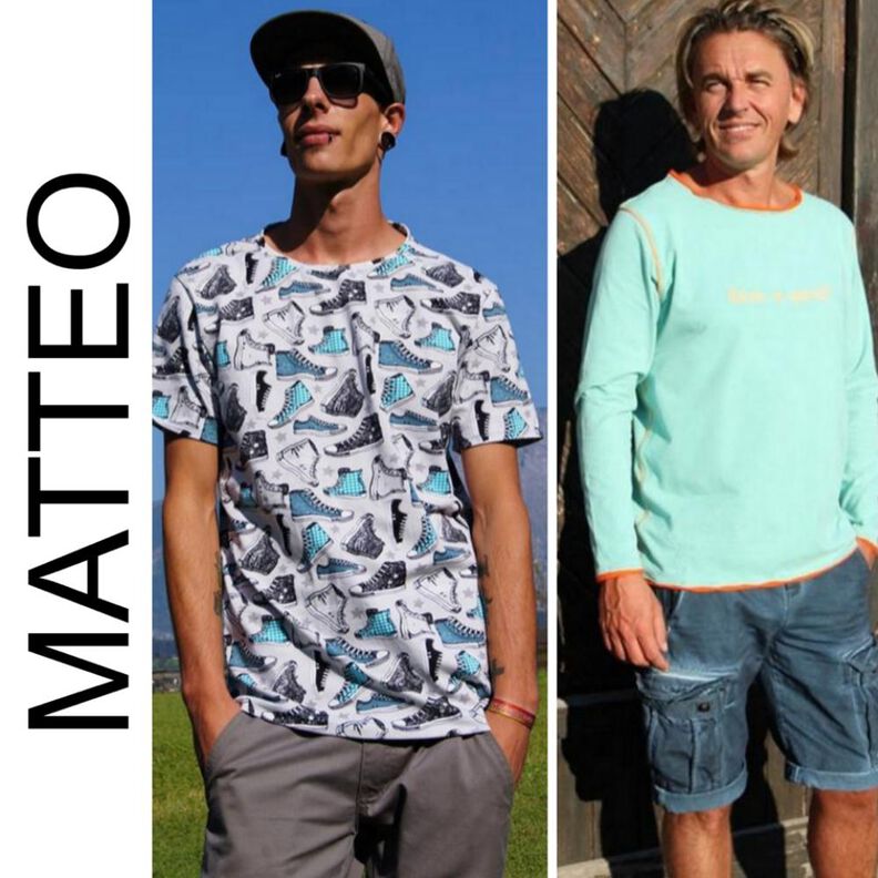 Ebook Shirt MATTEO XS-XXL & Plotter-Datei image number 1