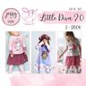 *Little Diva 2.0*Jessy Sewing Hoodiekleid Kleid 74-152 thumbnail number 1