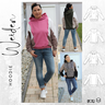 Hoodie WEIDEN Gr. 34-54 Ebook Schnittmuster thumbnail number 1