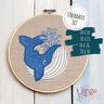 Stickdatei Großer Wal – DOODLE MEGAPACK thumbnail number 1