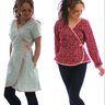 Wickelkleid/Bluse "Uschi" Gr. 32-50 thumbnail number 1