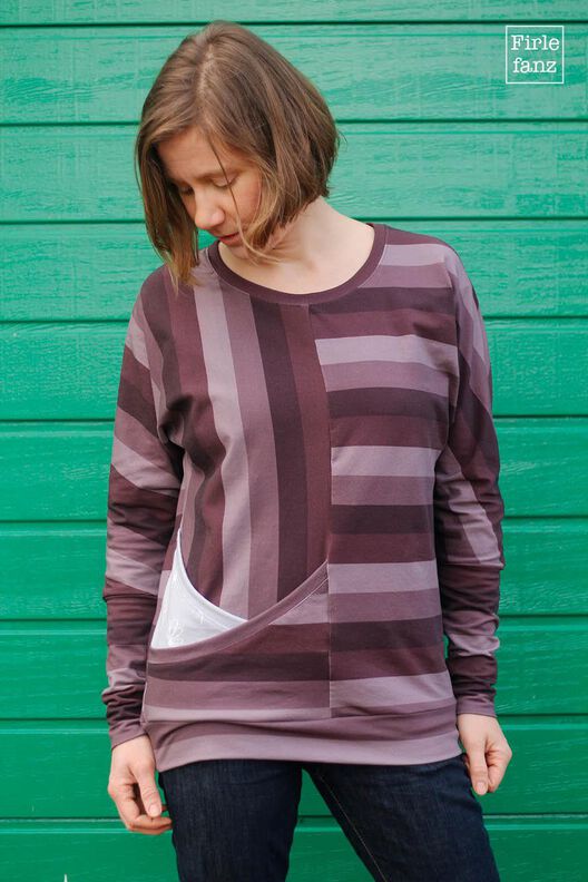 Pinia: Fledermausshirt für Damen Gr. 32 – 54 image number 2