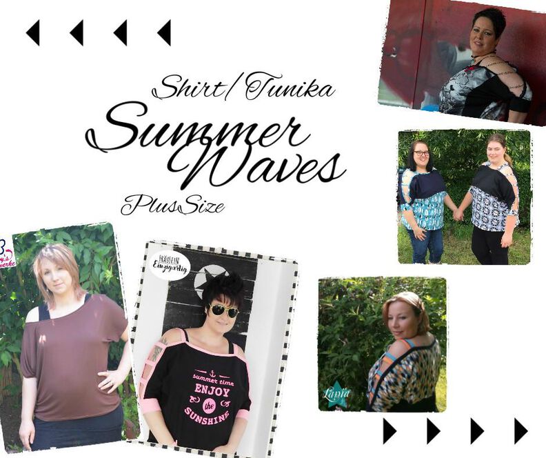 Shirt/Tunika "SummerWaves" plusSize Gr. 46-58 image number 2