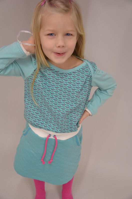 "Cozy-Skirt" Sweat-Rock / Schnittmuster und Nähanleitung image number 5