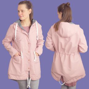 Parka Regenjacke Softshell Mantel Jacke CUACA &hearts; Gr. XS-XXL