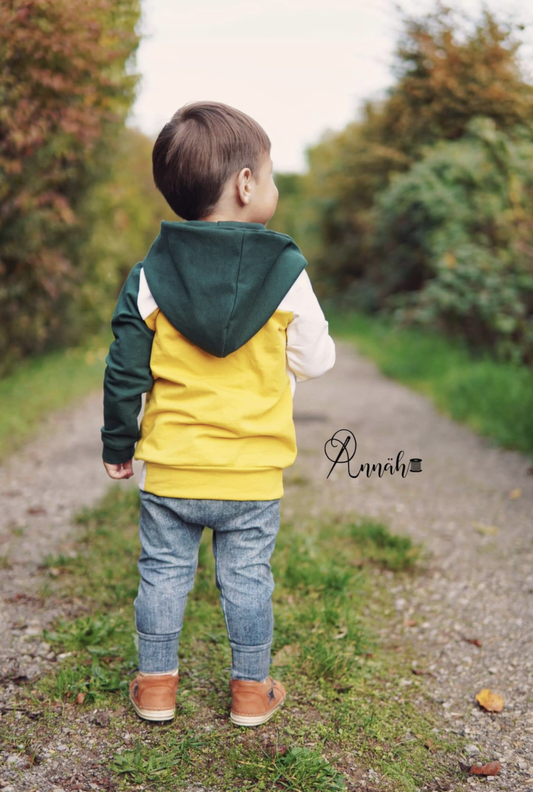 E-Book Hoodie Asymmetrie Gr. 68 - 98 image number 4