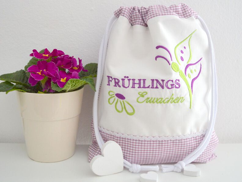 Stickdatei Schmetterling Frühlingserwachen image number 2