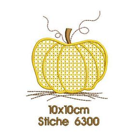 Stickdatei K&uuml;rbis 10x10cm