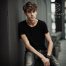 Shirt Basic T-Shirt für Herren Männer Jungen Teens thumbnail number 8