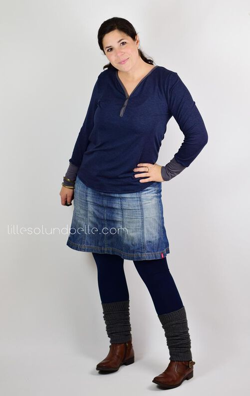 Ebook/Nähanleitung Damen Knopfshirt image number 2