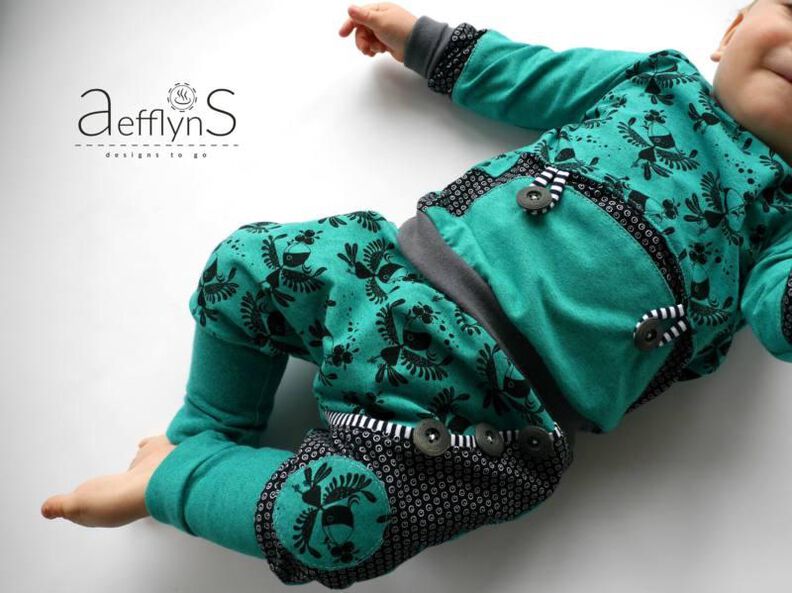 Kinder Pullover mit Teilung Shirt MiniMars ♥ Gr. 62-128 image number 2