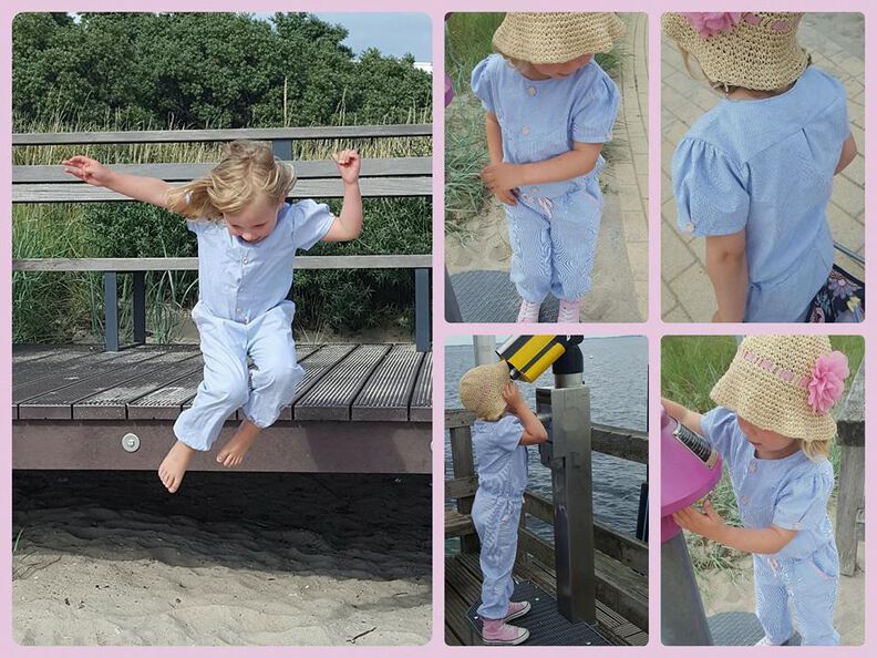 Ebook Jumpsuit Sommerkleid Karl(otta)&Marlene für Webware Größe 74-152 image number 6