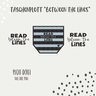  PLOTTDATEI - TASCHE " READ BETWEEN THE LINES thumbnail number 4