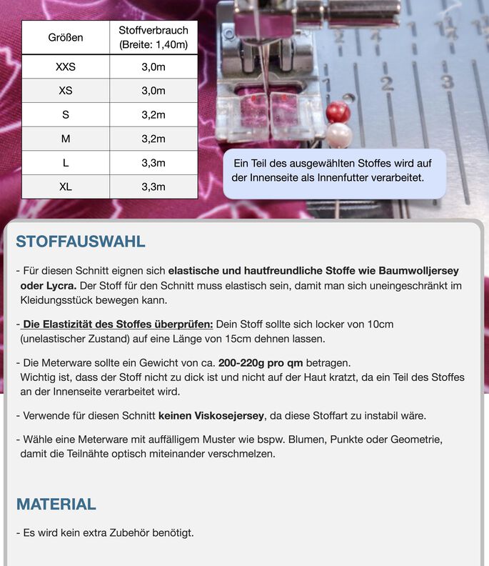 Kleid #Lorena Nähanleitung und Schnittmuster (XXS-XL) image number 9